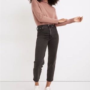 Madewell Straight Leg Perfect Vintage Crop Jean